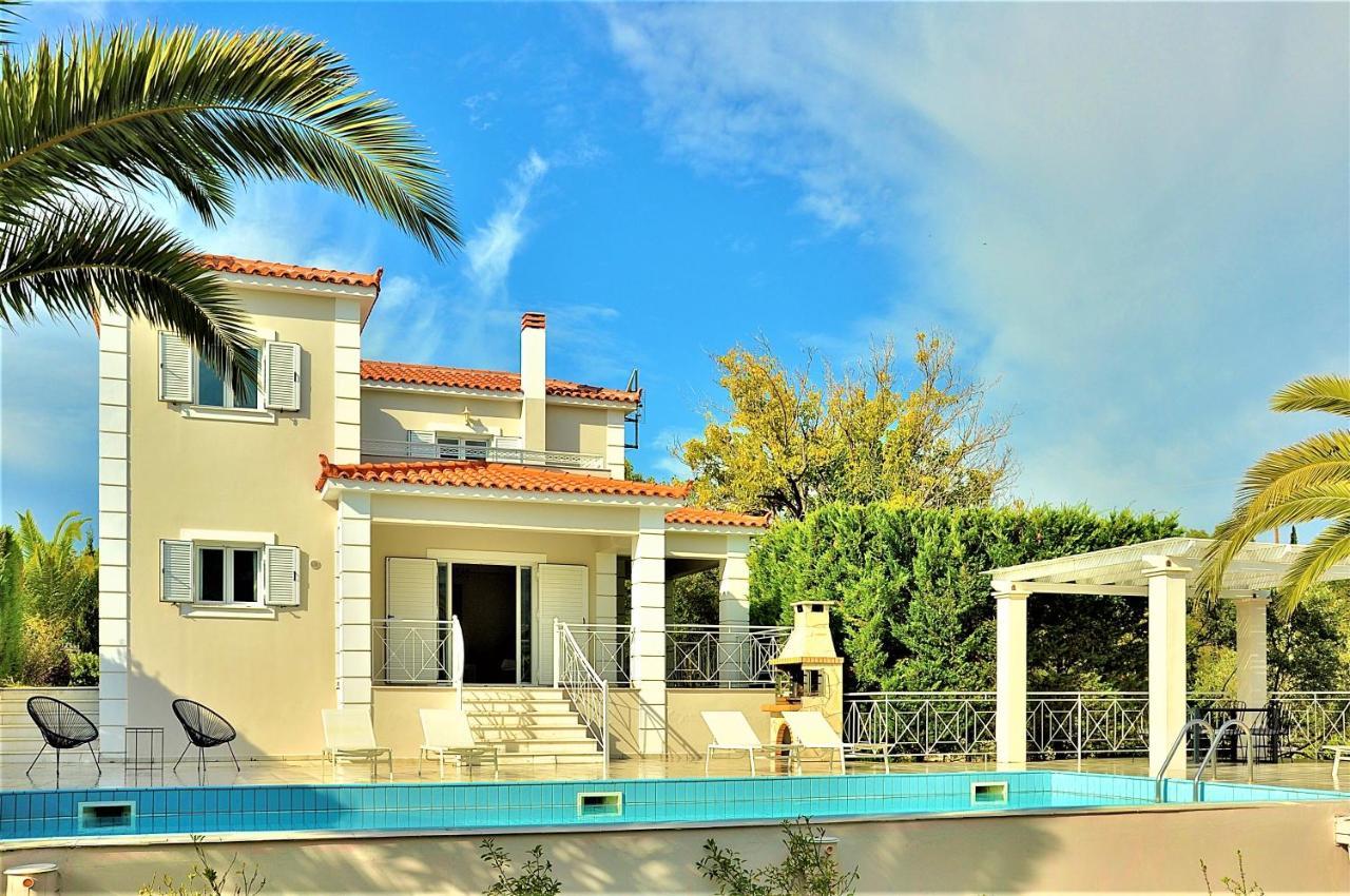 Sea Wave Villa Kefaloniaprivatevillas ตราเปซากิ ภายนอก รูปภาพ